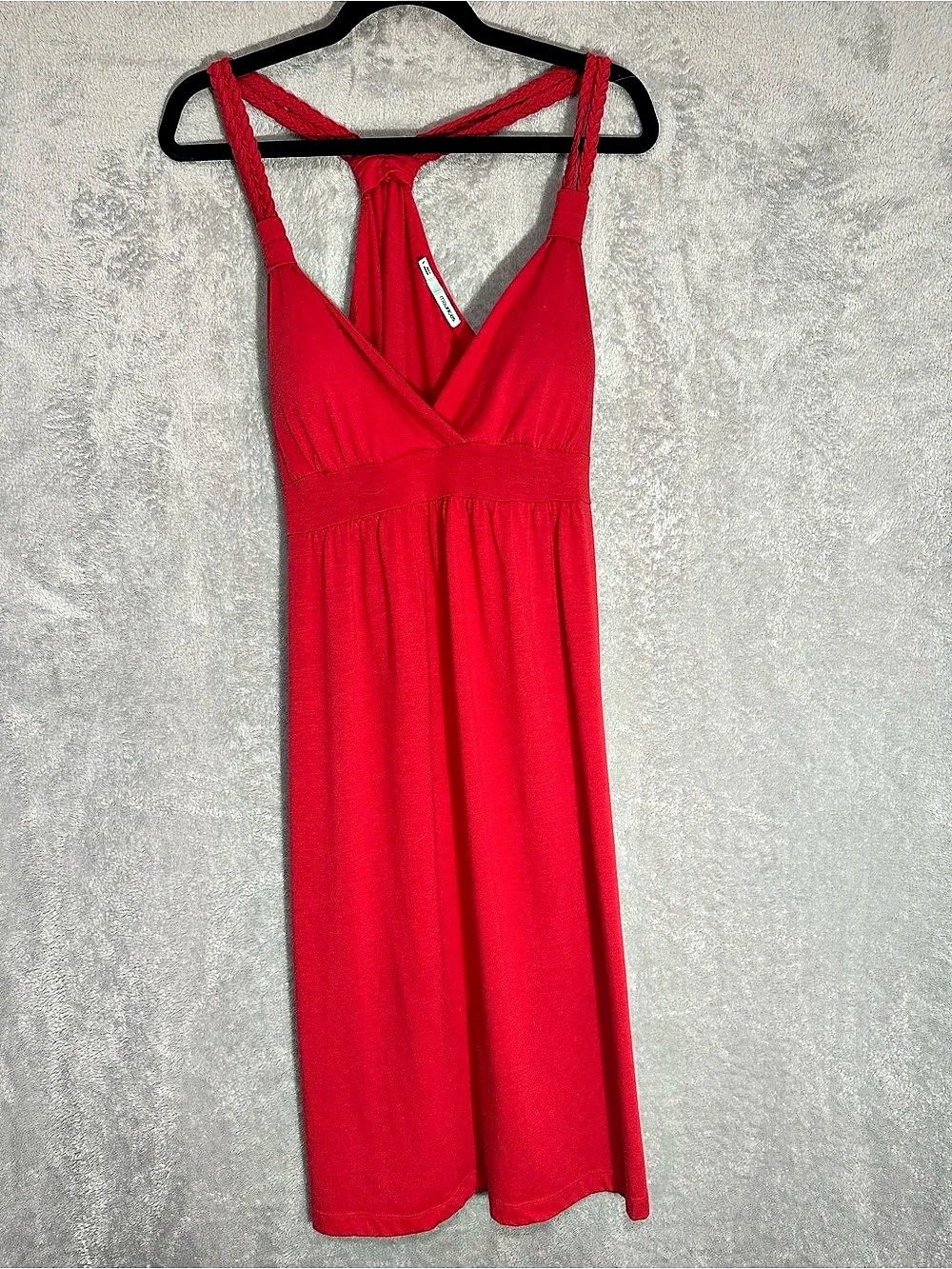 Maurices Red Strappy Maxi Dress Like New